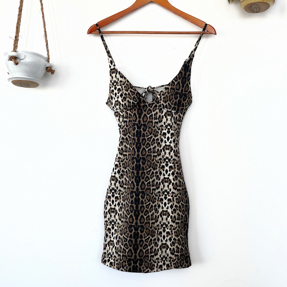 Underwire Mini Halter Dress